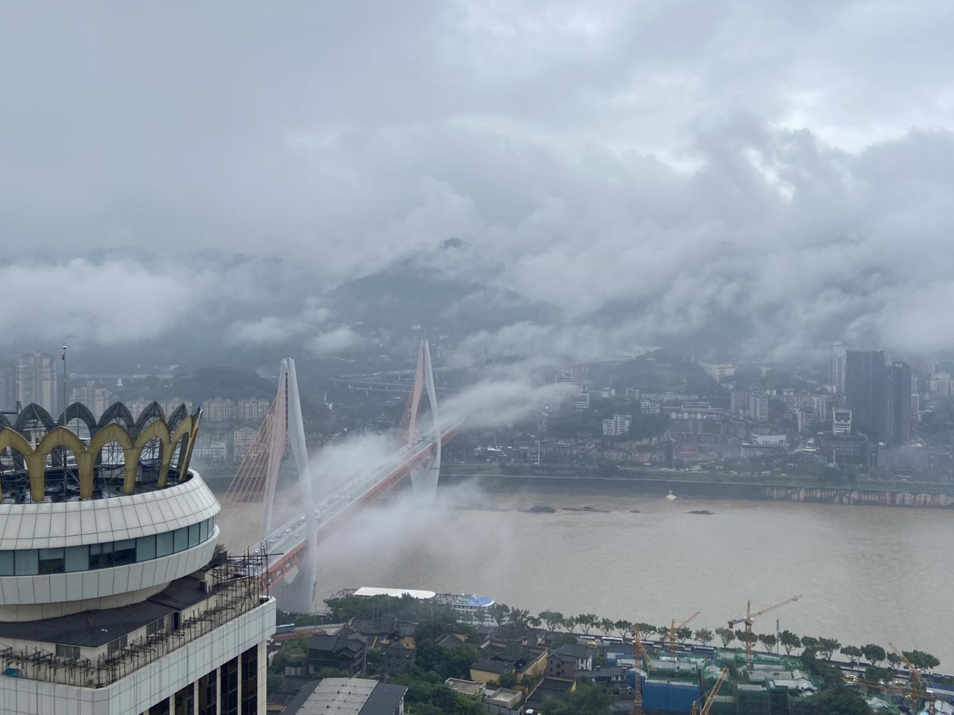 Yunqi River View Terrace Hotel Chongqing Exterior foto