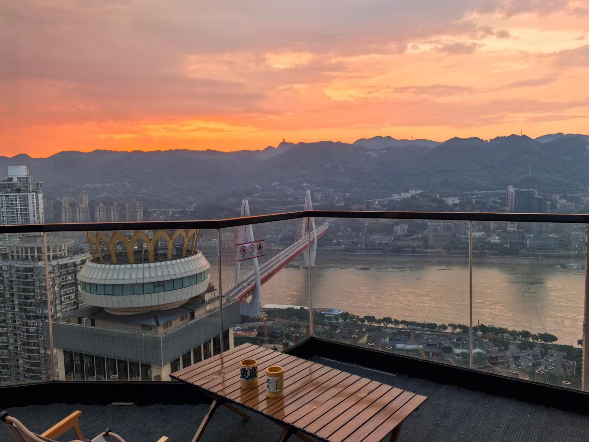 Yunqi River View Terrace Hotel Chongqing Exterior foto